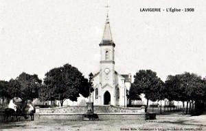 Lavigerie - Eglise - 1908